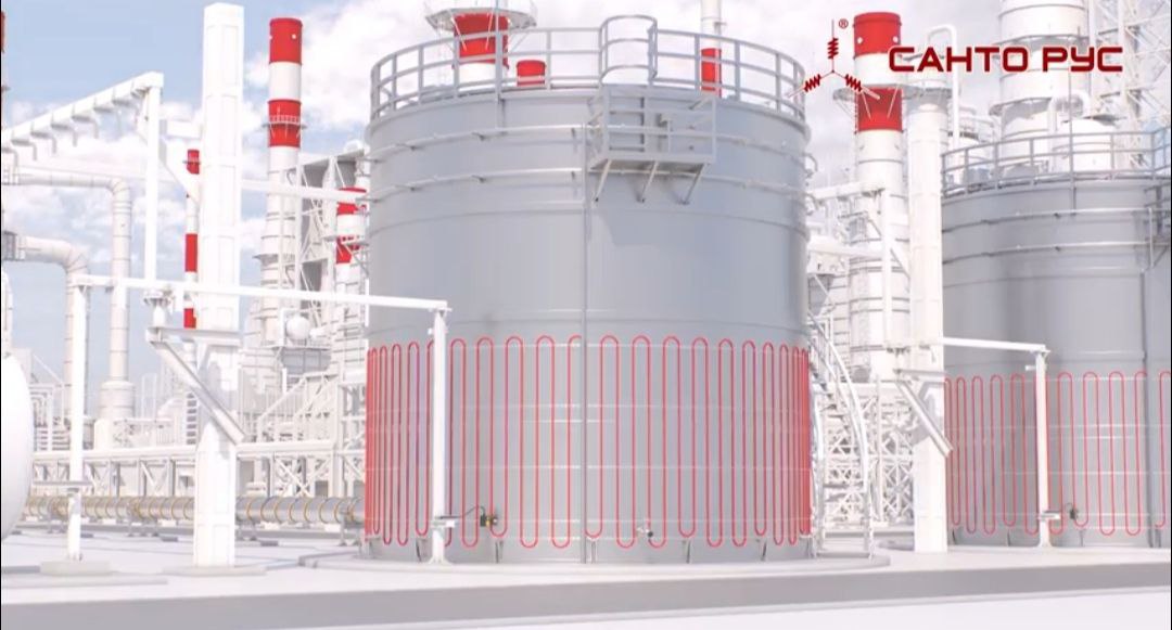 Система электрообогрева резервуаров